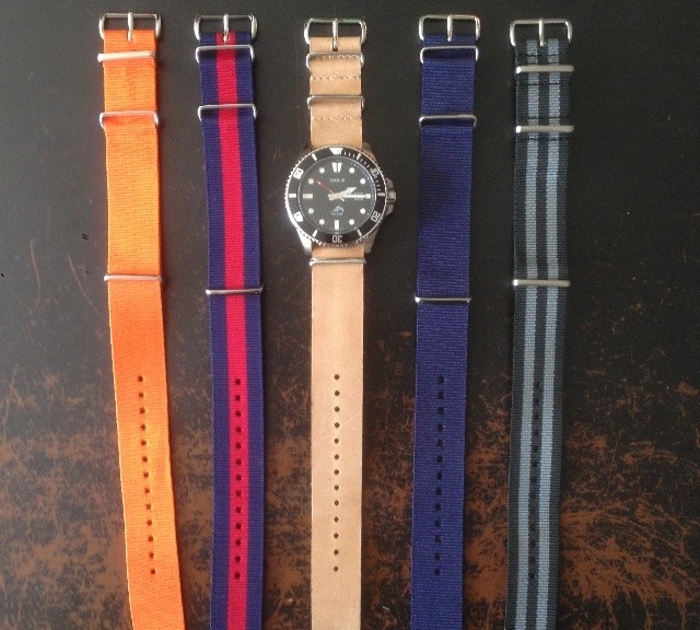 Casio watch with a set of NATO straps from #cheapestnatostraps.com #casio #diverswatch #natostrap #natoband #watchstrap #watchband #klocksnack #watchuseek